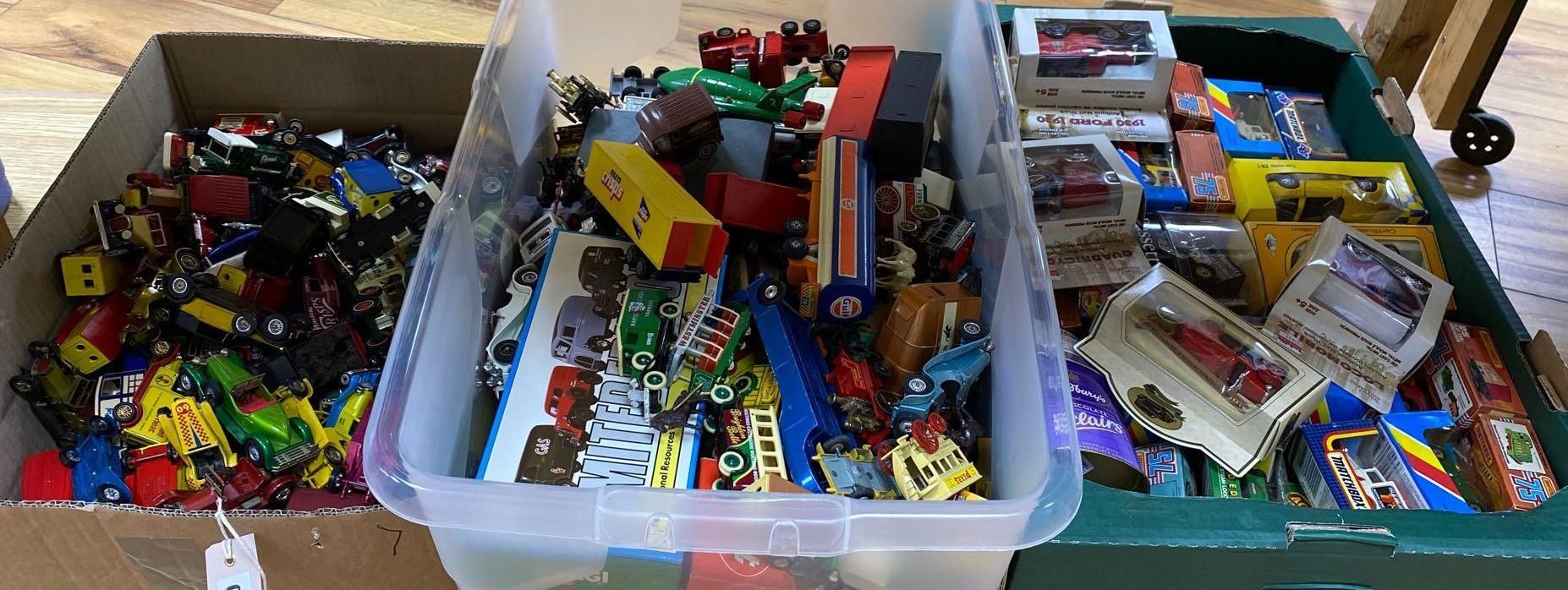 Matchbox Toys, many boxed, and a quantity of unboxed die-cast toys